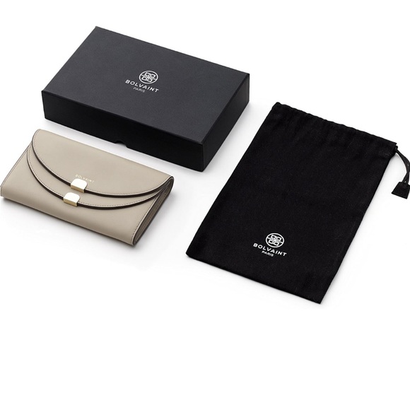 Bolvaint Paris Aimee Foldover in Ecru - Picture 2 of 9